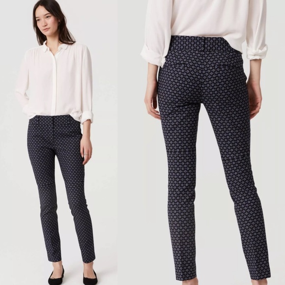 loft julie skinny ankle pants